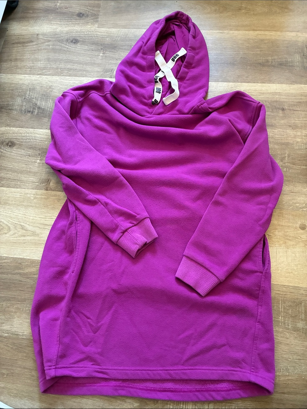 Women’s UGG Hooded long Sweatshirt - Magenta